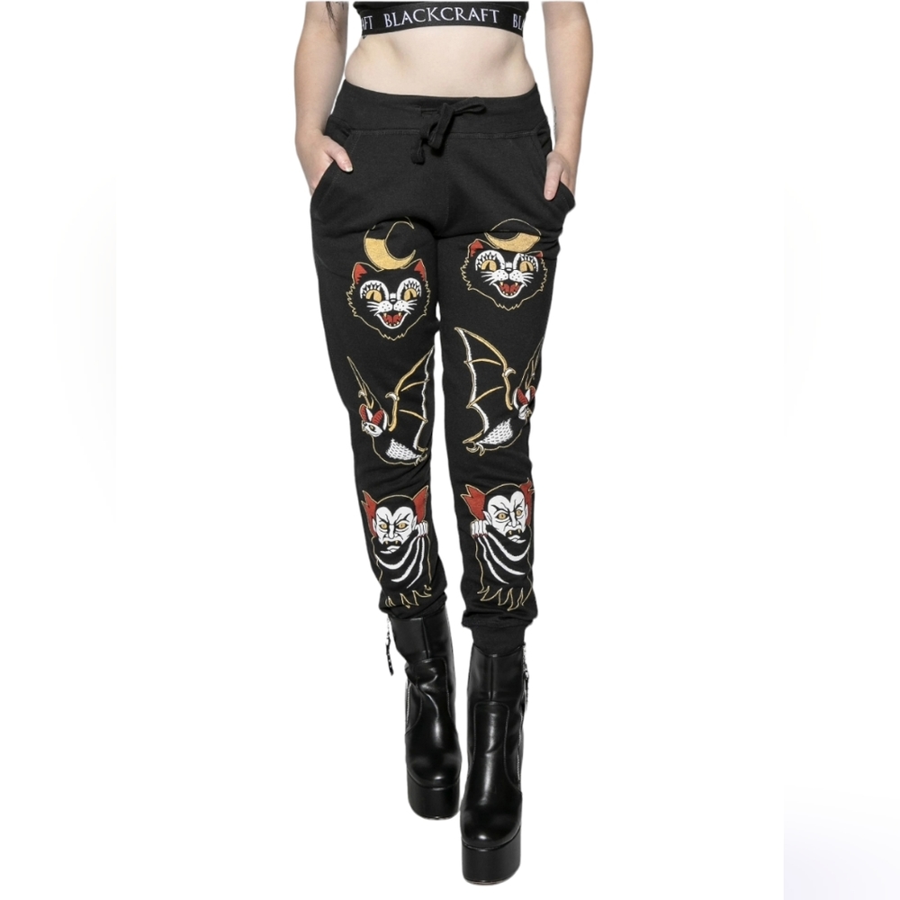 Blackcraft Cult Black Graphic Joggers